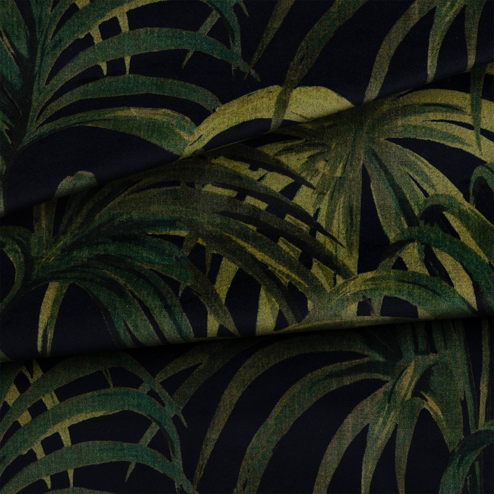 PALMERAL Velvet - Midnight & Green