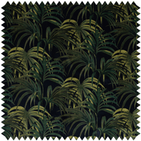 PALMERAL Velvet - Midnight & Green