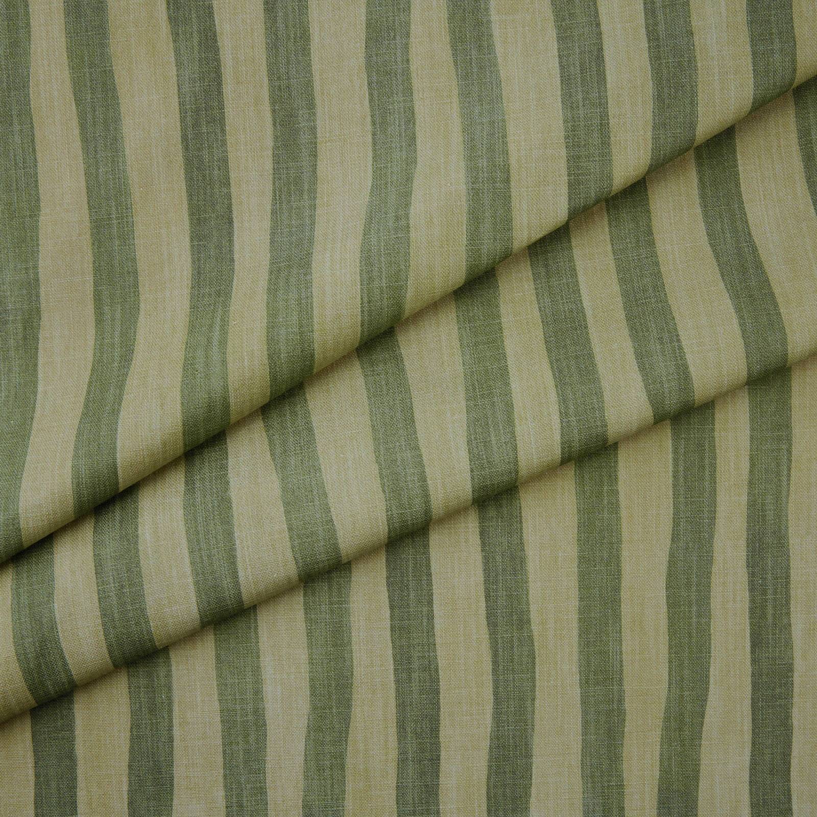 ARTIST'S STRIPE Cotton Linen - Opal