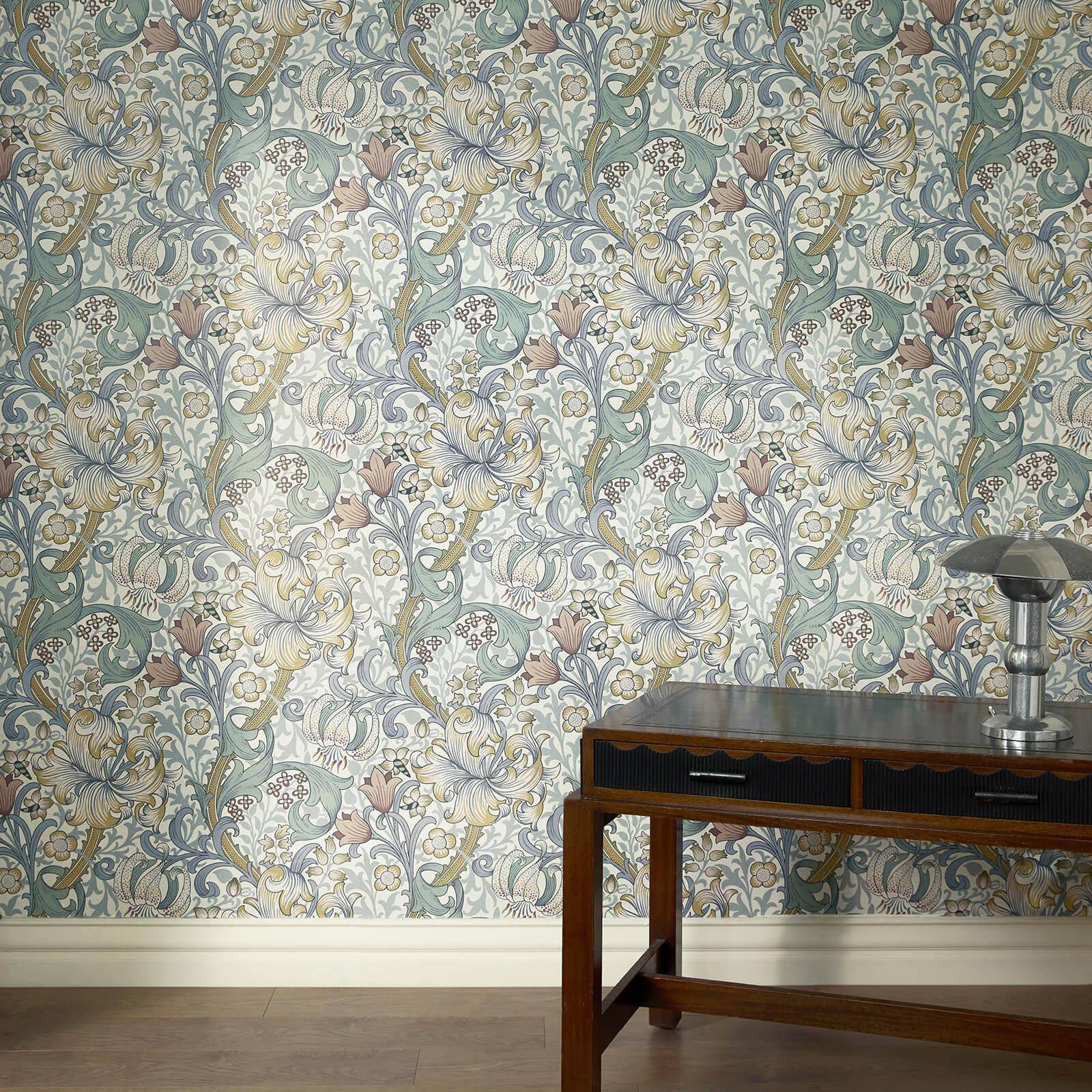 GOLDEN LILY Wallpaper - Moonstone