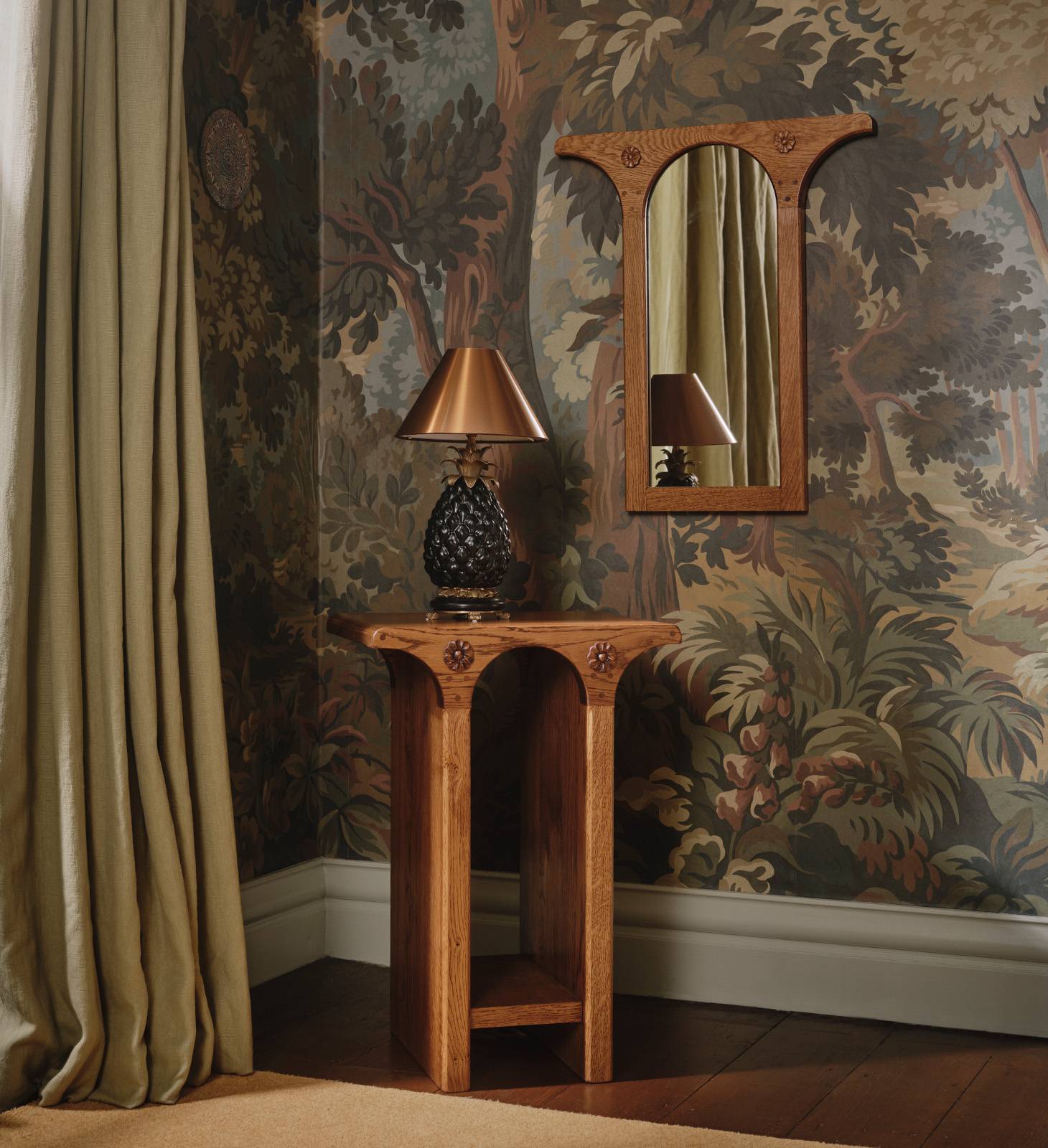 BRUNEL Lamp Table - Oak