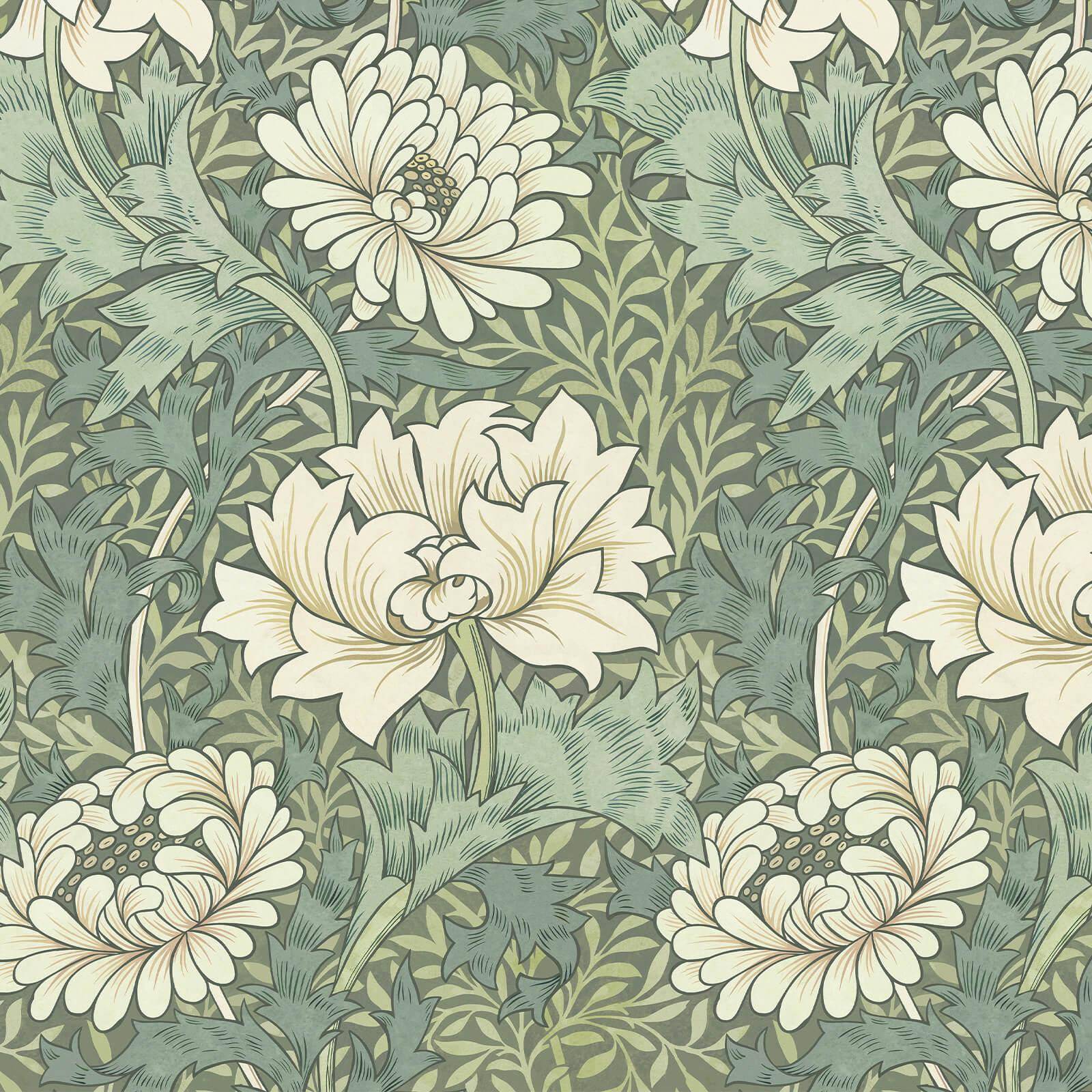 CHRYSANTHEMUM MAGNA Wallpaper - Sap Sample