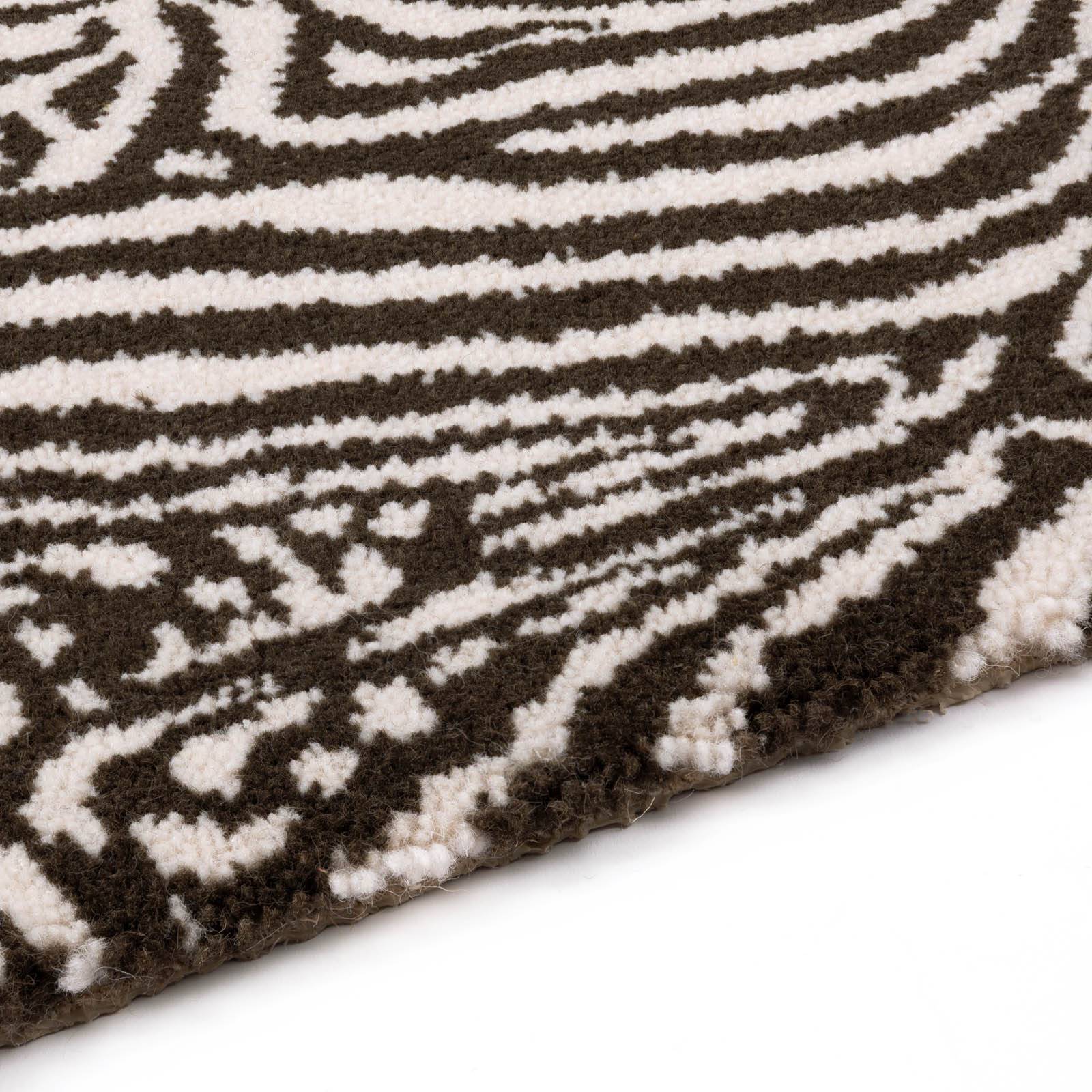 a close up of a rug
