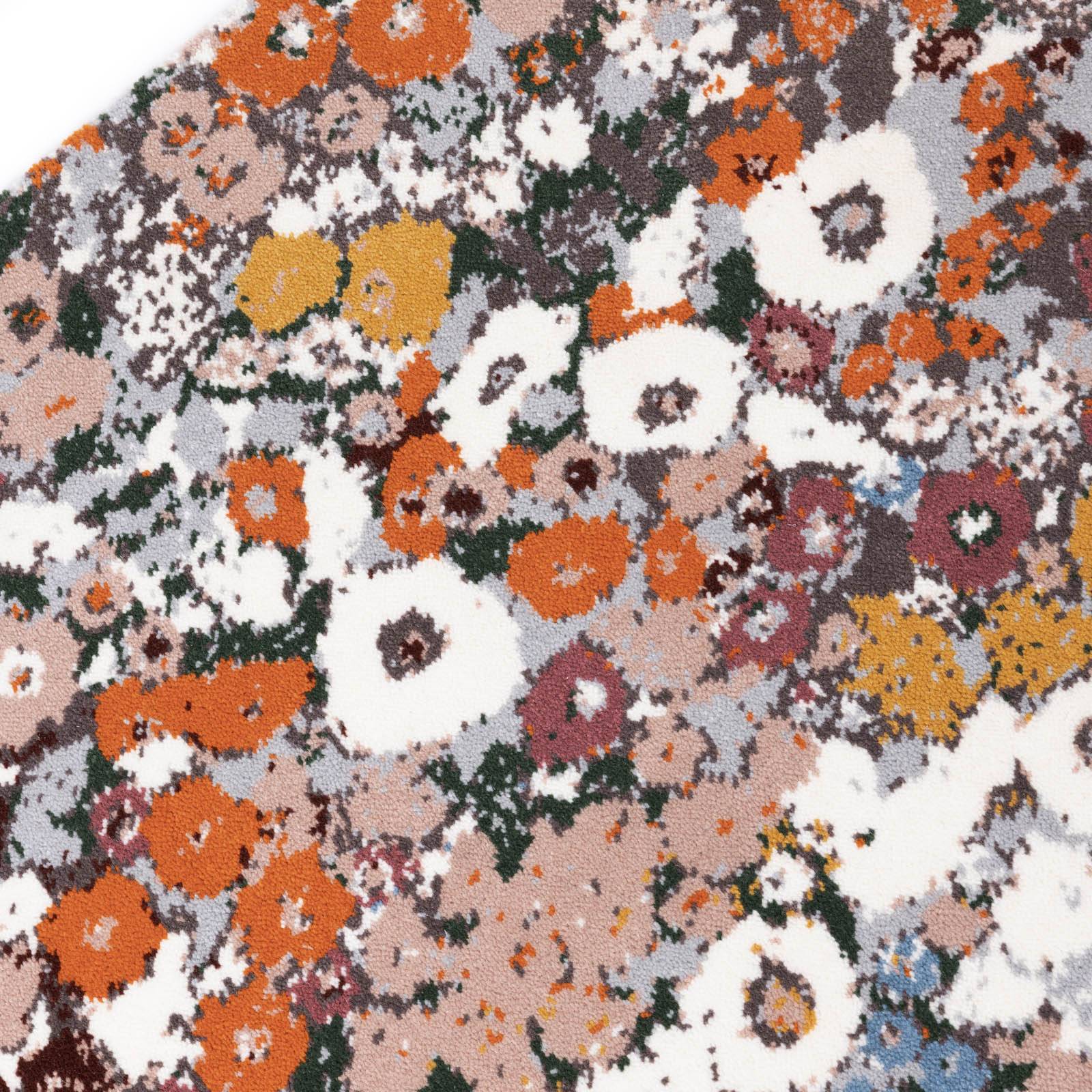 HOLLYHOCKS Carpet - Autumn