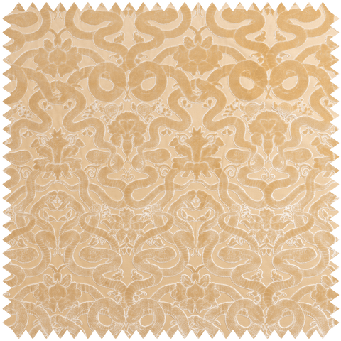 ANACONDA Velvet-Jacquard - Almond Sample