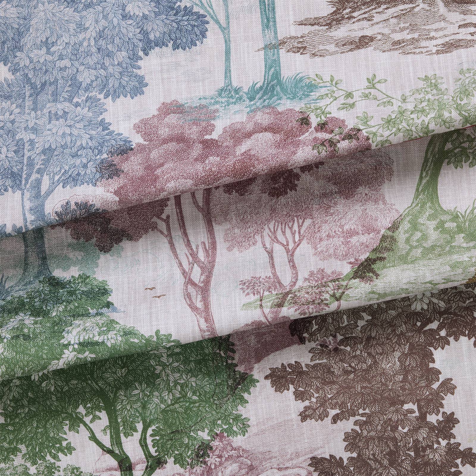 DENDROPHILIA Cotton Linen Curtain - Iridis