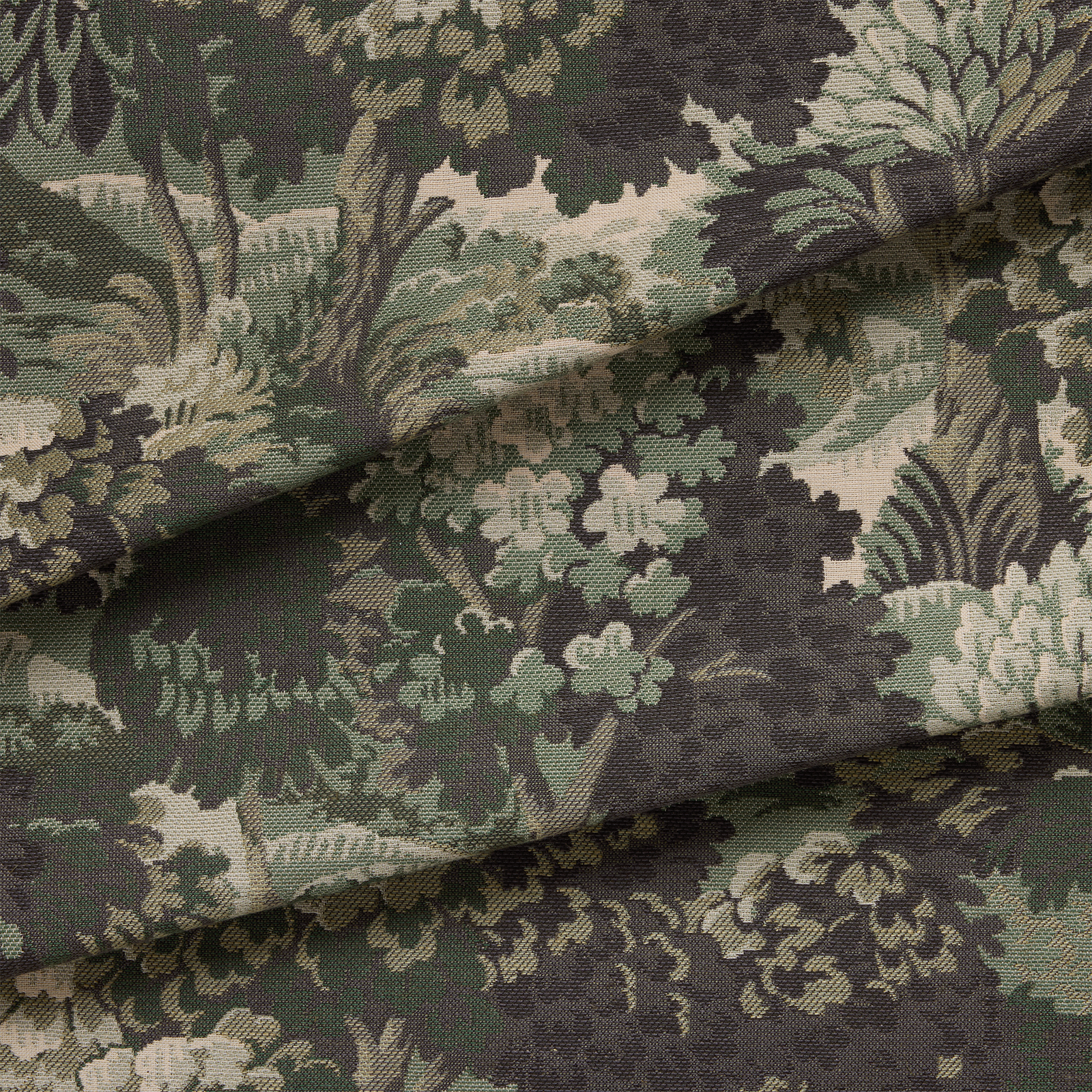 NEMOR Jacquard Curtain - Verde