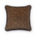 XYLEM Velvet Medium Fringed Cushion - Cosmos