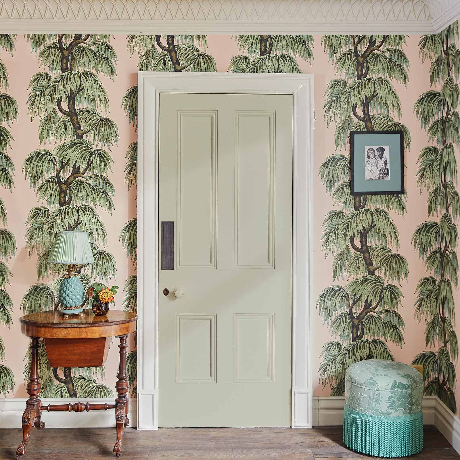 BABYLON Wallpaper Blush / Willow