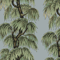 BABYLON Wallpaper Dove/Willow Sample