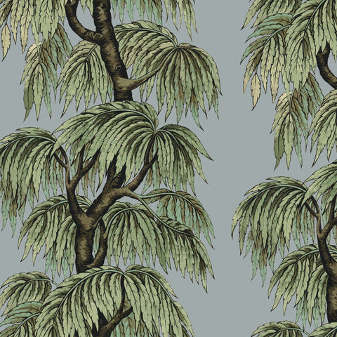 BABYLON Wallpaper Dove/Willow Sample