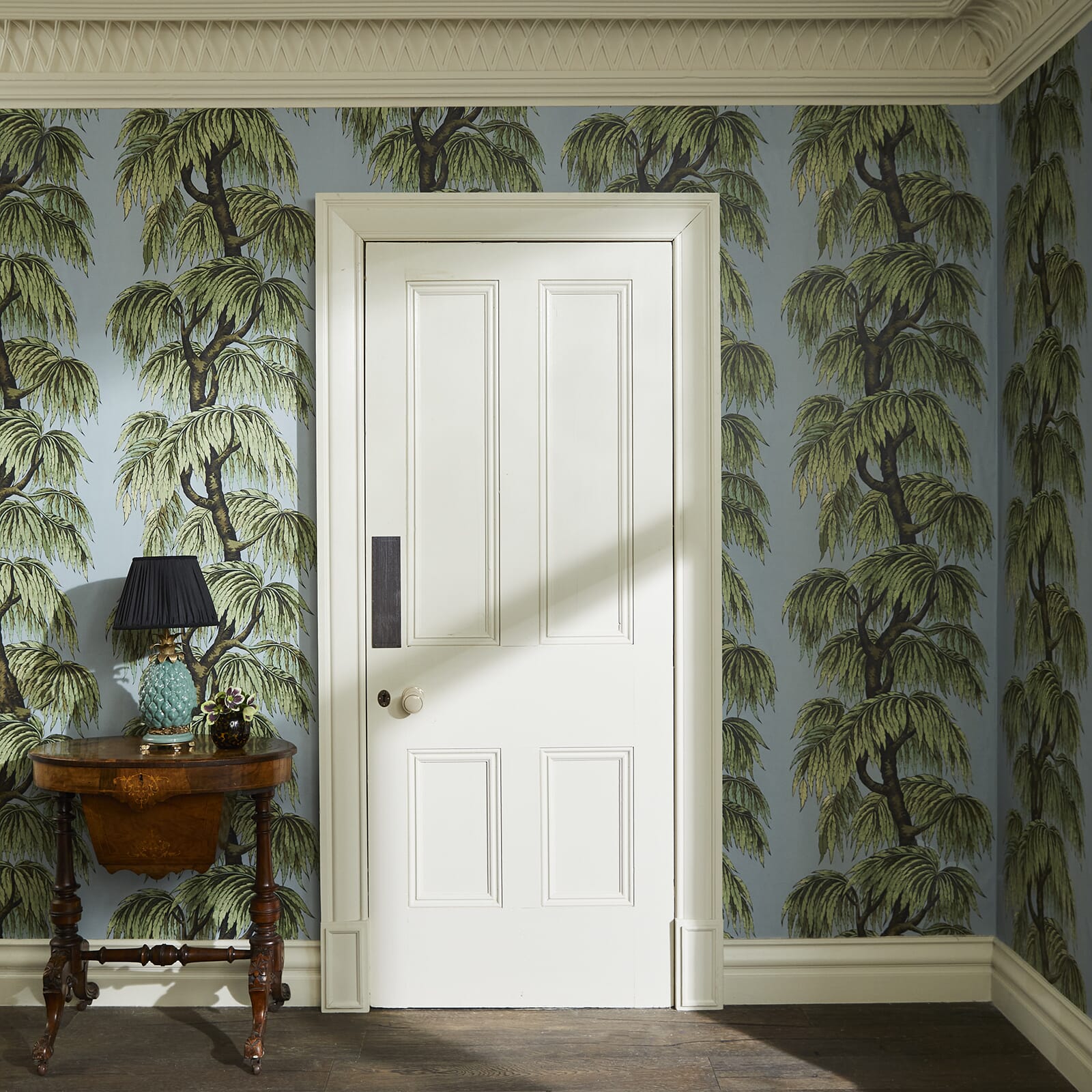 BABYLON Wallpaper Dove / Willow