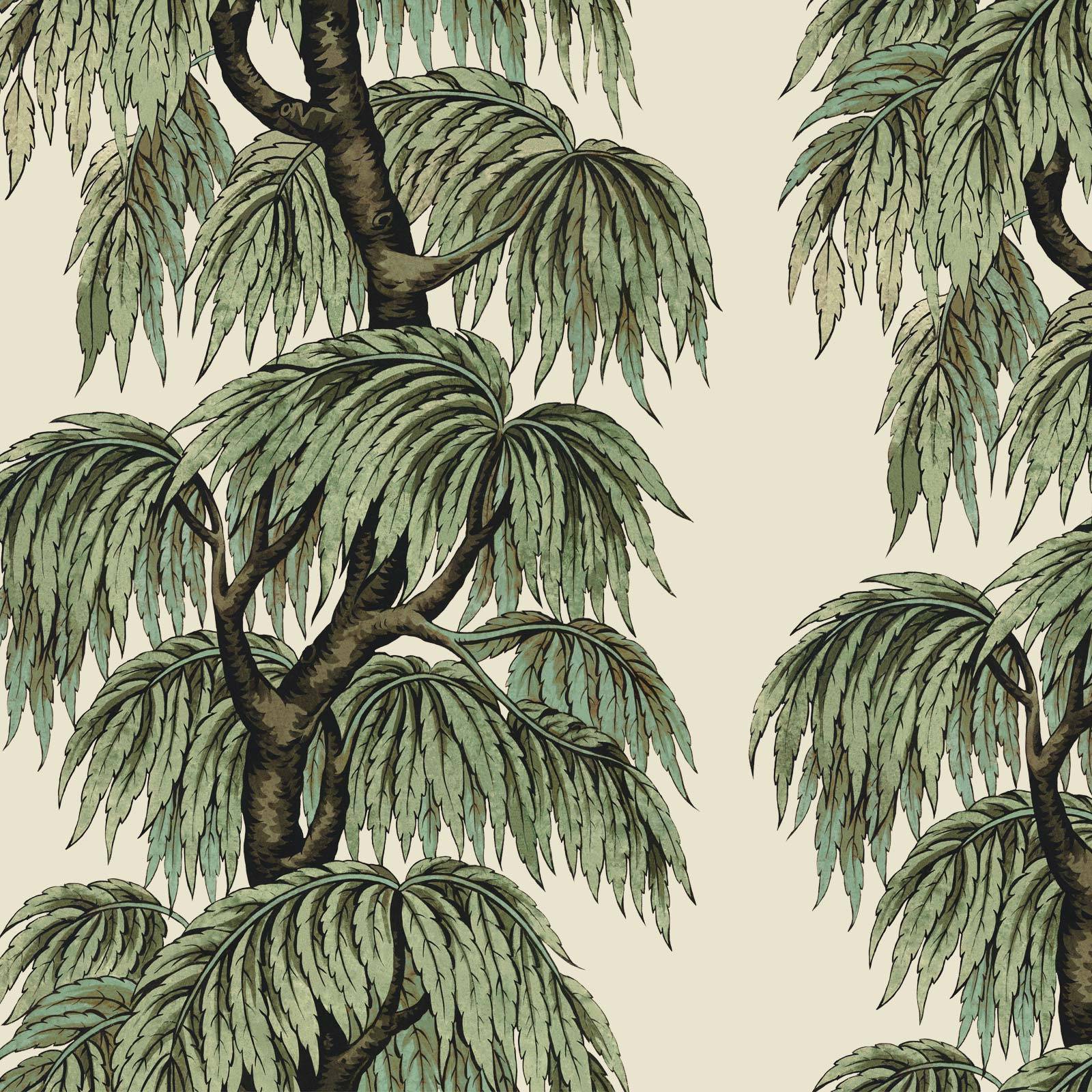 a wallpaper with a tree