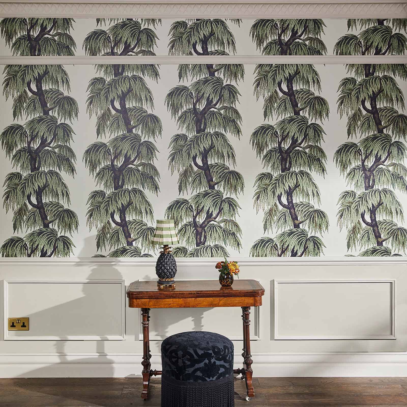 BABYLON Wallpaper Papyrus / Willow