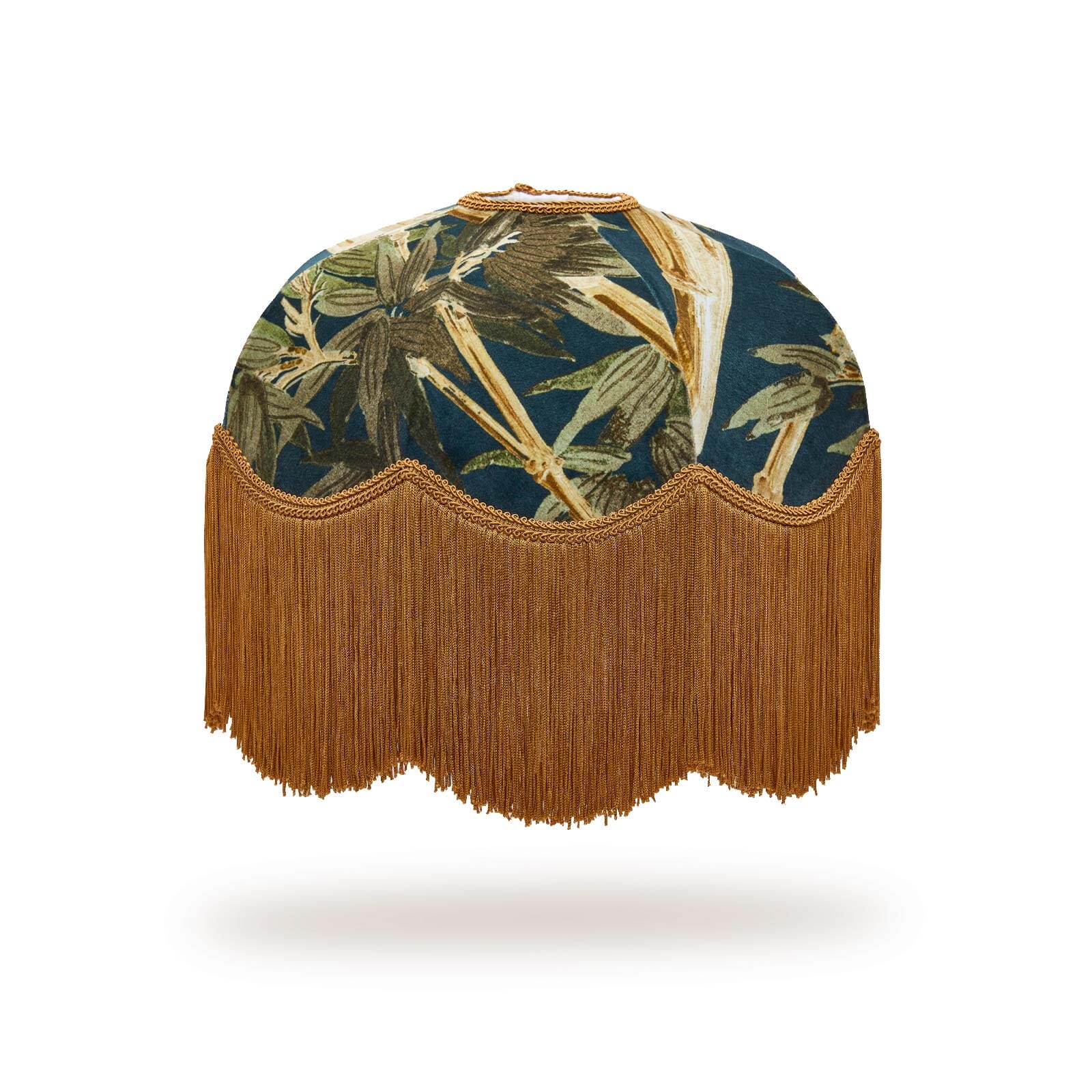 BAMBUSA Velvet Tilia Lampshade - Midnight