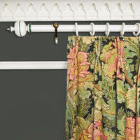 BATHSHEBA Velvet Curtain - Verde