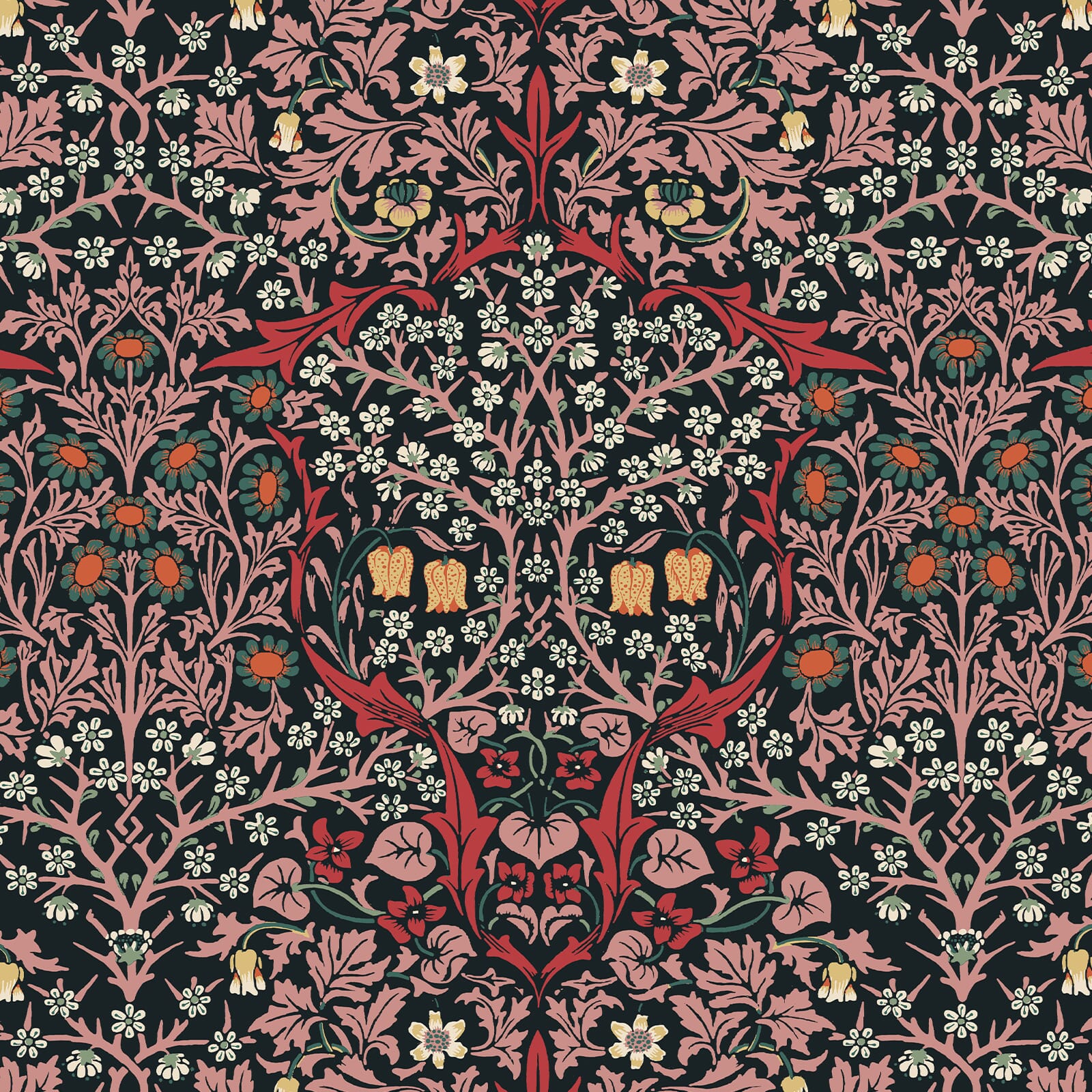 BLACKTHORN Wallpaper - Tourmaline Sample