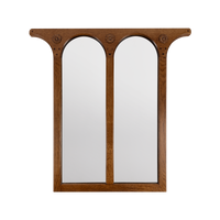 BRUNEL Double Mirror - Oak