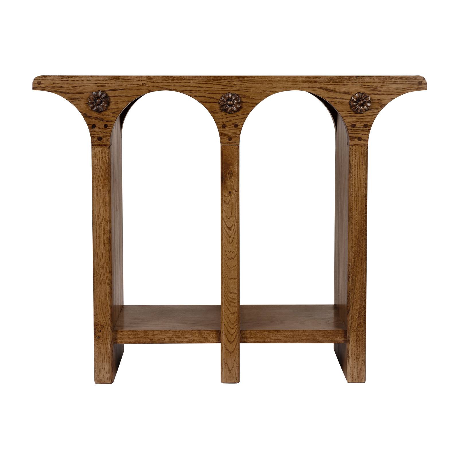 BRUNEL Double Side Table - Oak