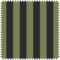 CAMELOT STRIPE Jacquard - Verdigris and Noir