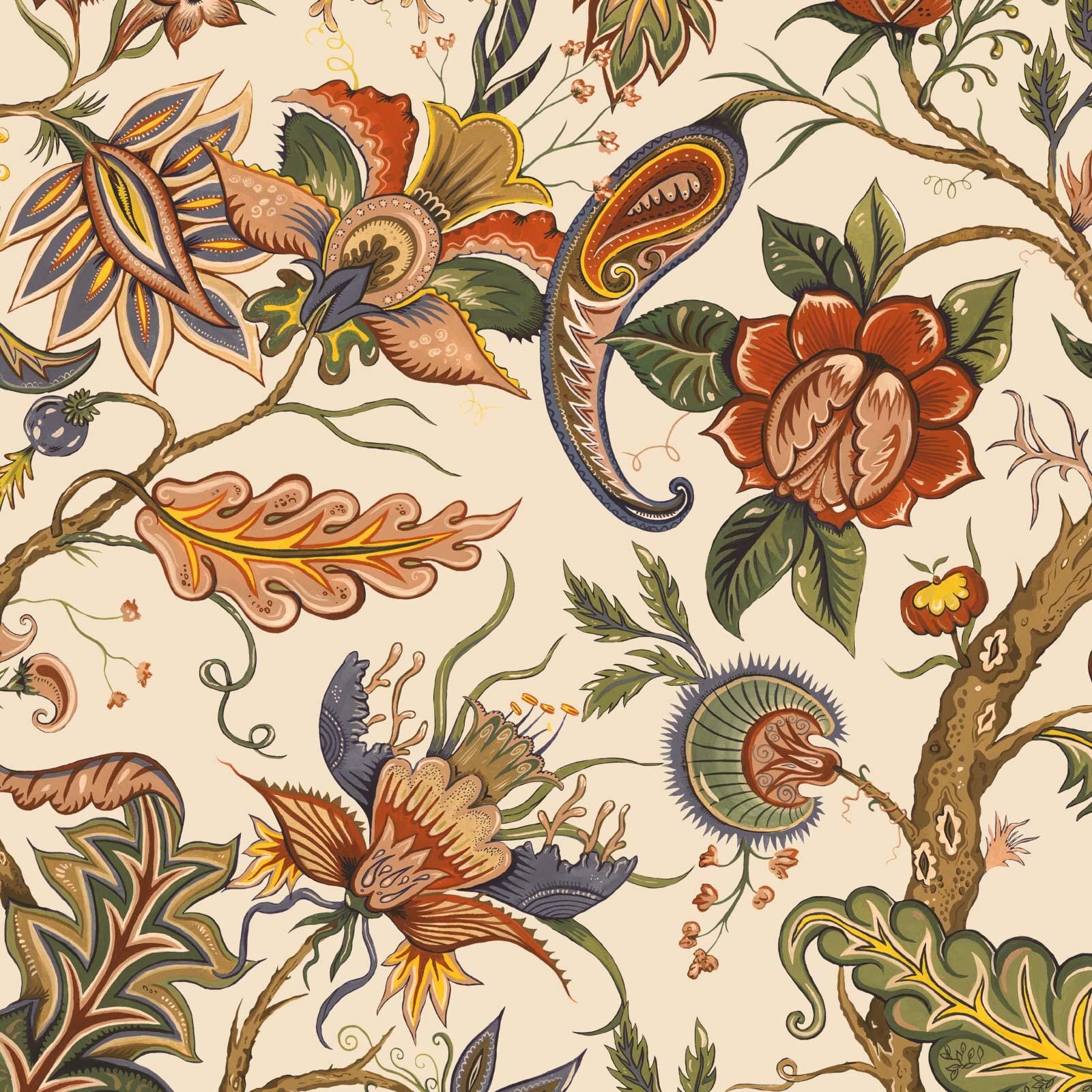 DAMAS Wallpaper - Cream