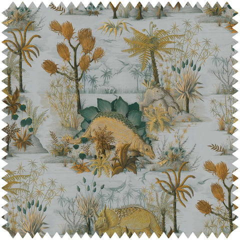 DINOSAURIA Cotton-Linen Fabric - Dusk Sample