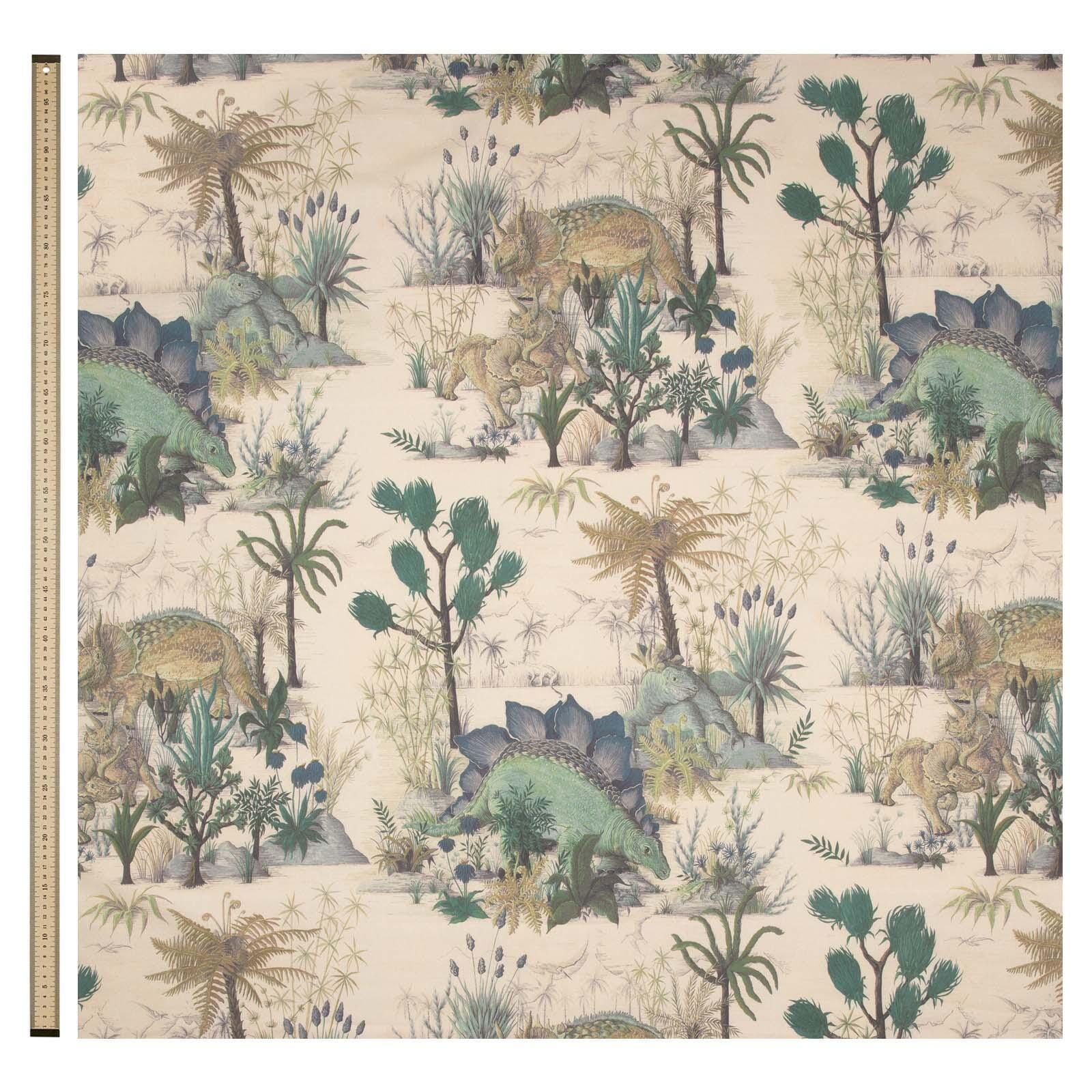 DINOSAURIA Cotton Linen Curtain - Ecru
