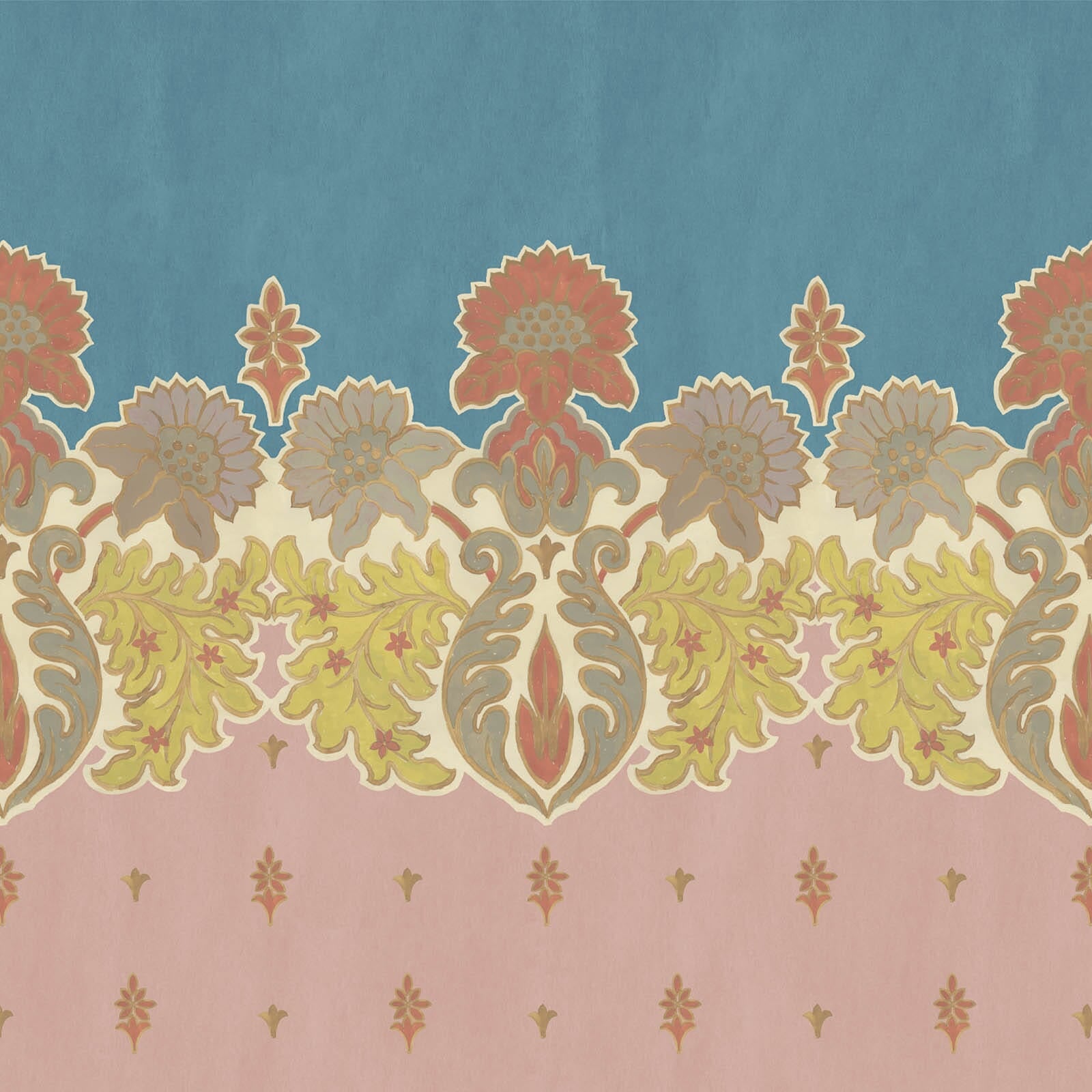EMANIA BORDER Wallpaper - Plaster