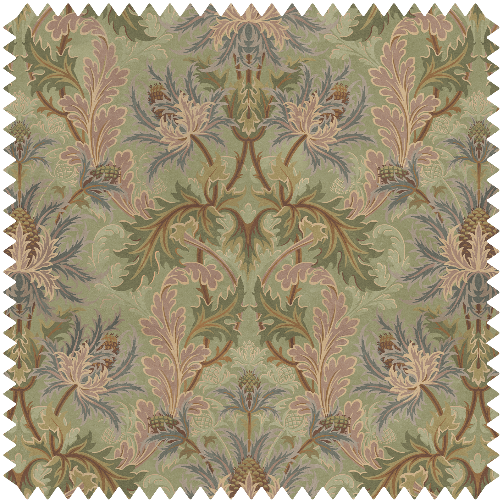 AQUIFOLIA Cotton Linen - Apple Sample