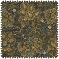 MOON GARDEN Velvet - Midnight Sample