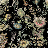 FLORAFANTASIA Wallpaper - Noir Sample