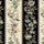 FLORAFANTASIA Wallpaper - Noir Stripe Sample
