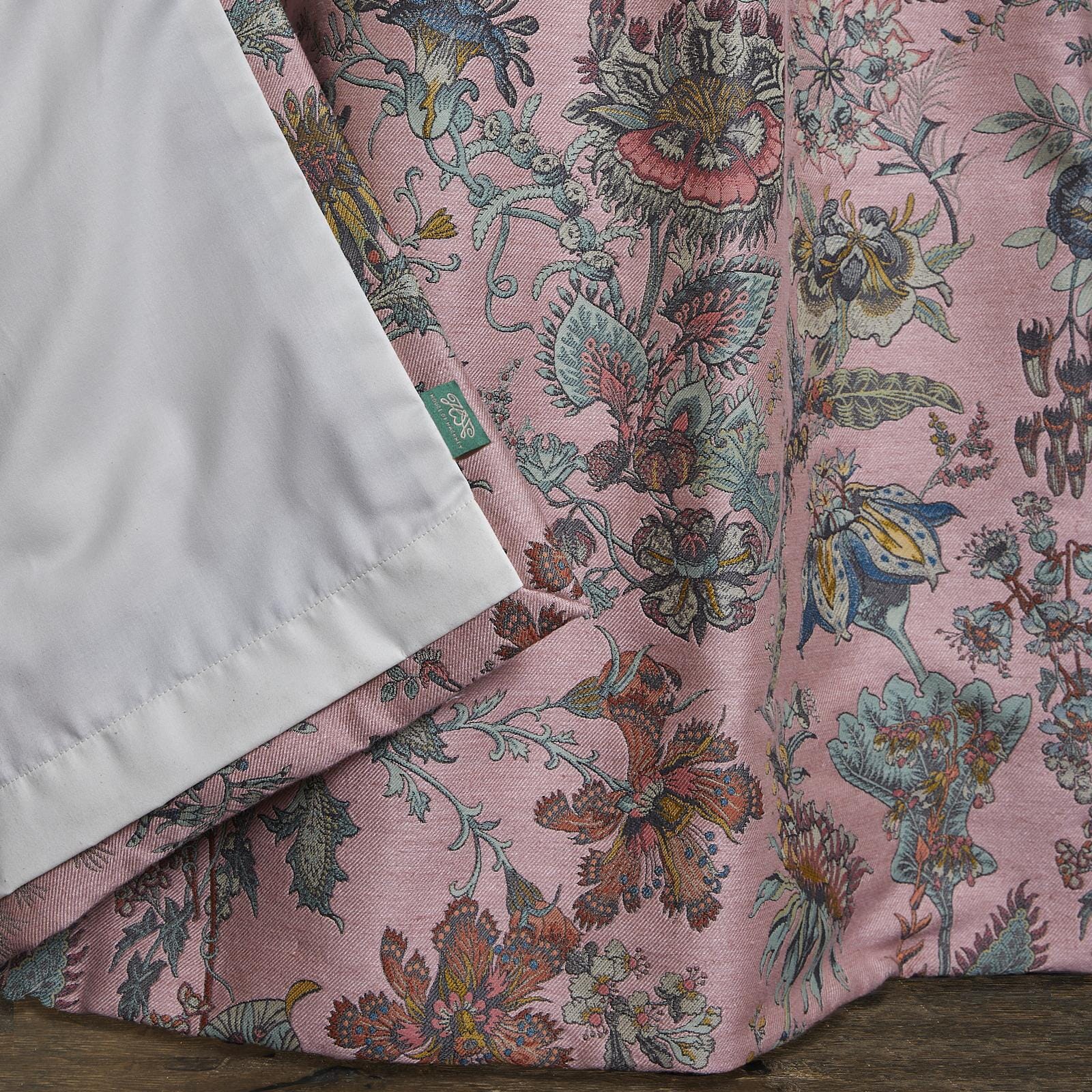 FLORA FANTASIA Jacquard Curtain - Pink