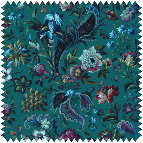 FLORIKA Velvet - Petrol Sample