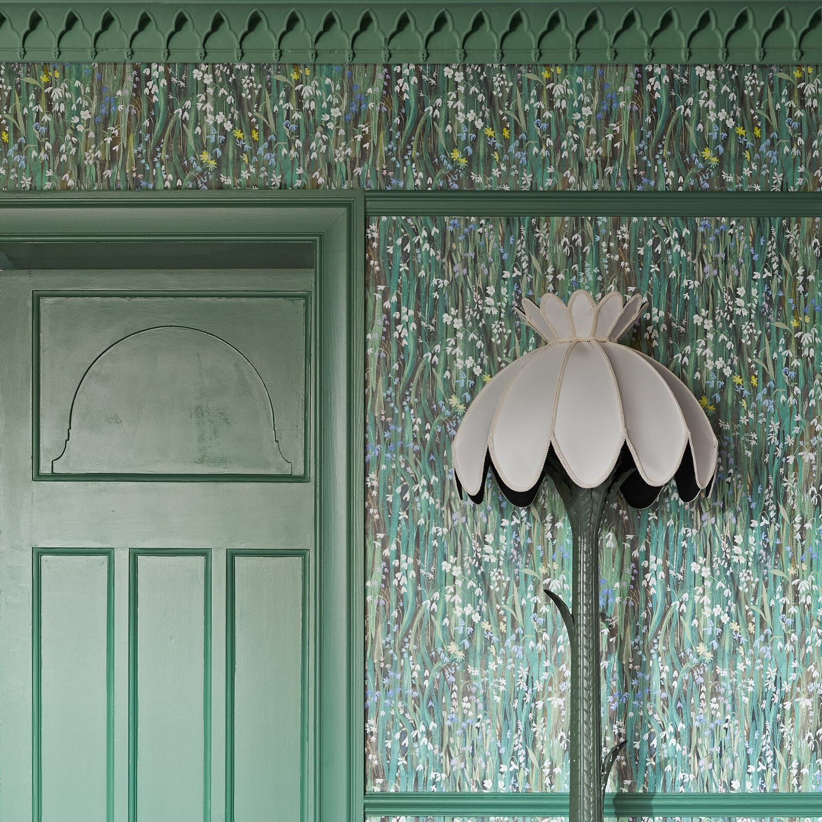 GALANTHI Wallpaper - Viridis