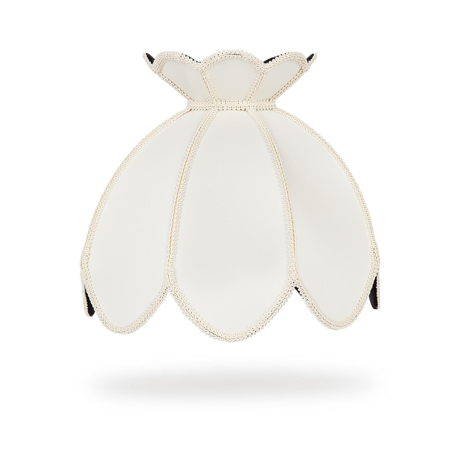 GALANTHUS Silk Table Lampshades - Ecru