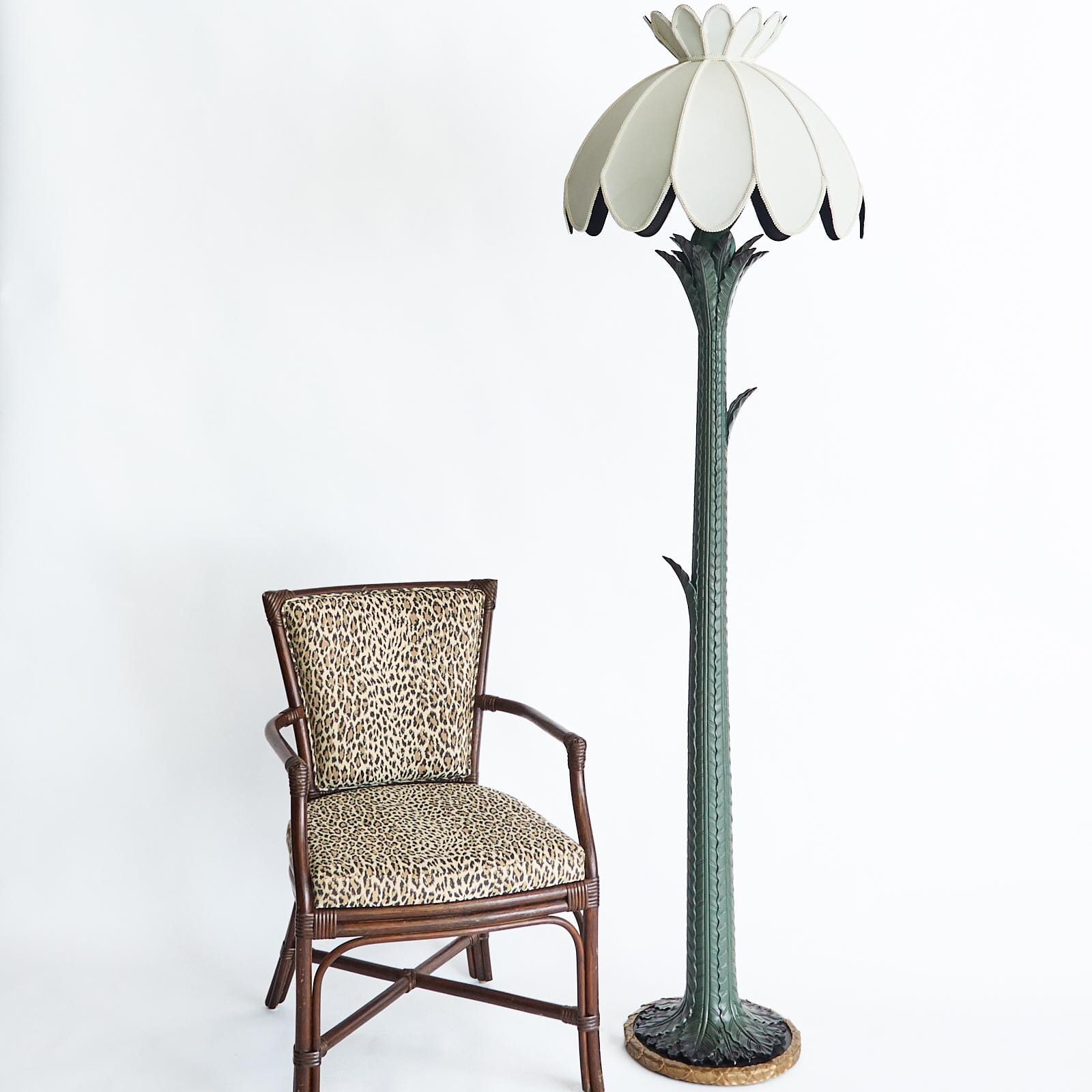 GALANTHUS Silk Standard Lampshade - Ecru
