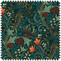 GOLDEN LILY Jacquard - Midnight