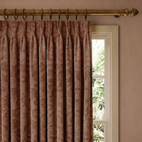 ANACONDA Velvet Curtain - Dusky Pink