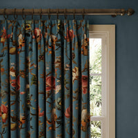 ARTEMIS Velvet Curtain - Azure