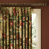 CASPAR Velvet Curtain - Forest