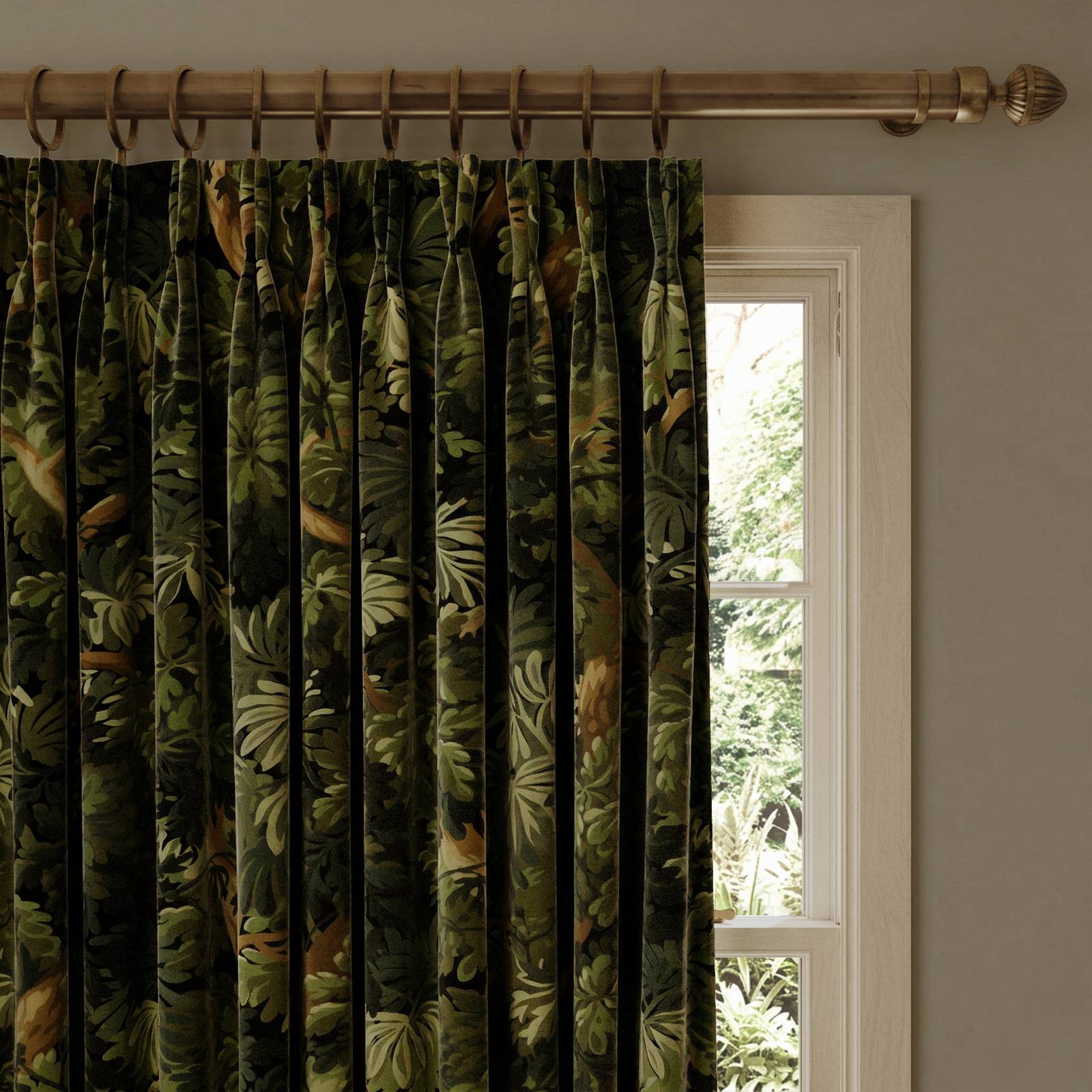 FORIS Velvet Curtain - Noir