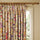 HOLLYHOCKS Velvet Curtain - Spring