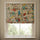 HOLLYHOCKS Cotton Linen Blind - Summer