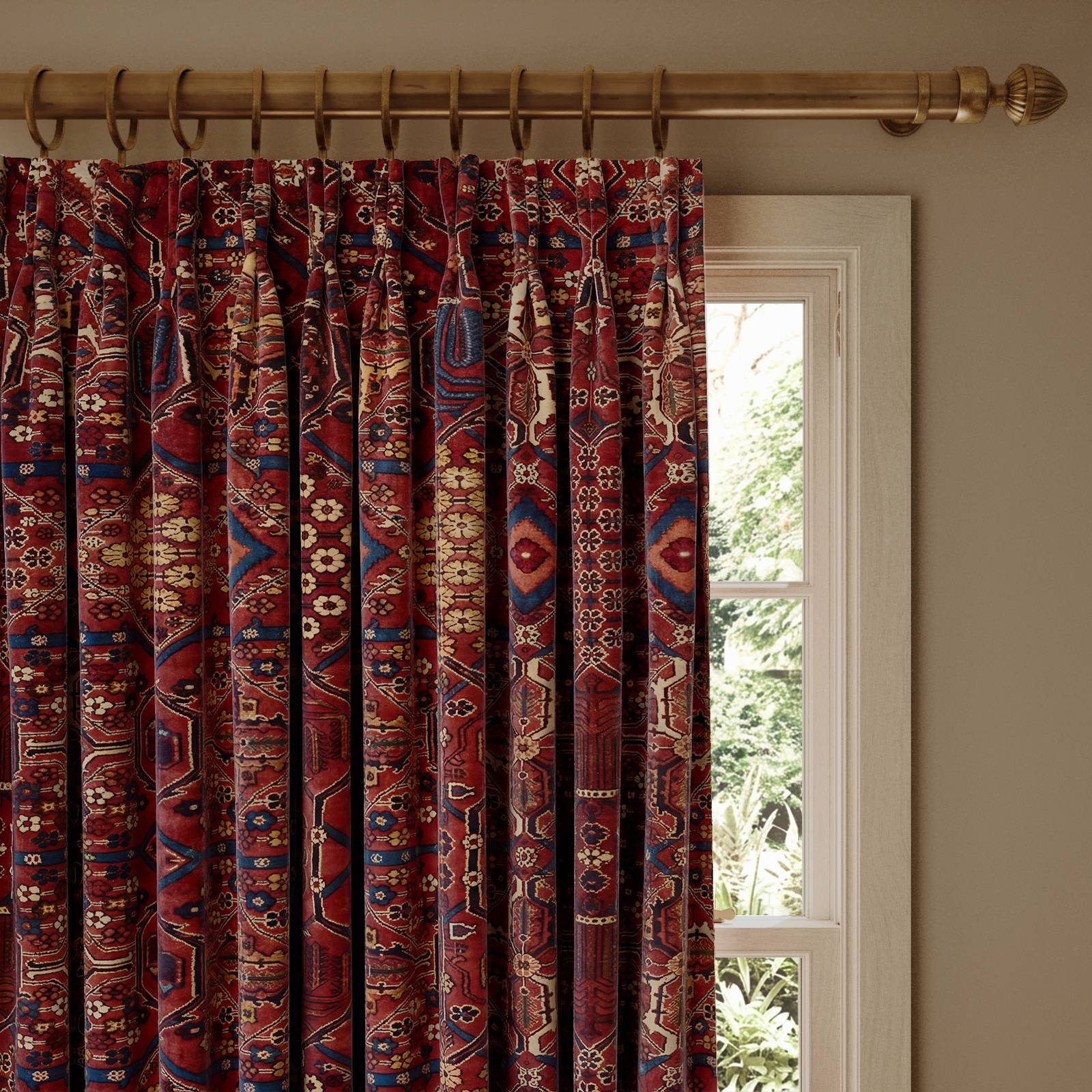 MEY MEH Velvet Curtain - Sienna