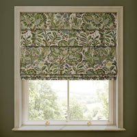 MOON GARDEN Cotton Linen Blind - Verde