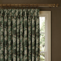 SILVA Jacquard Curtain - Cerulean
