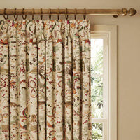 TREMATONIA Jacquard Curtain - Ecru