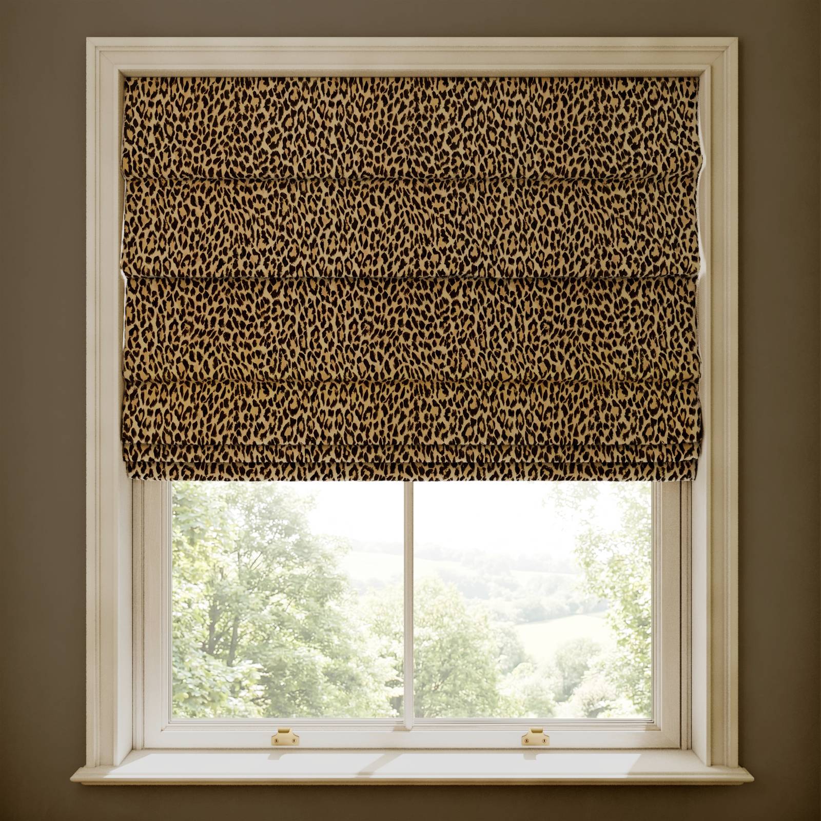 WILD CARD Jacquard Blind - Butterscotch