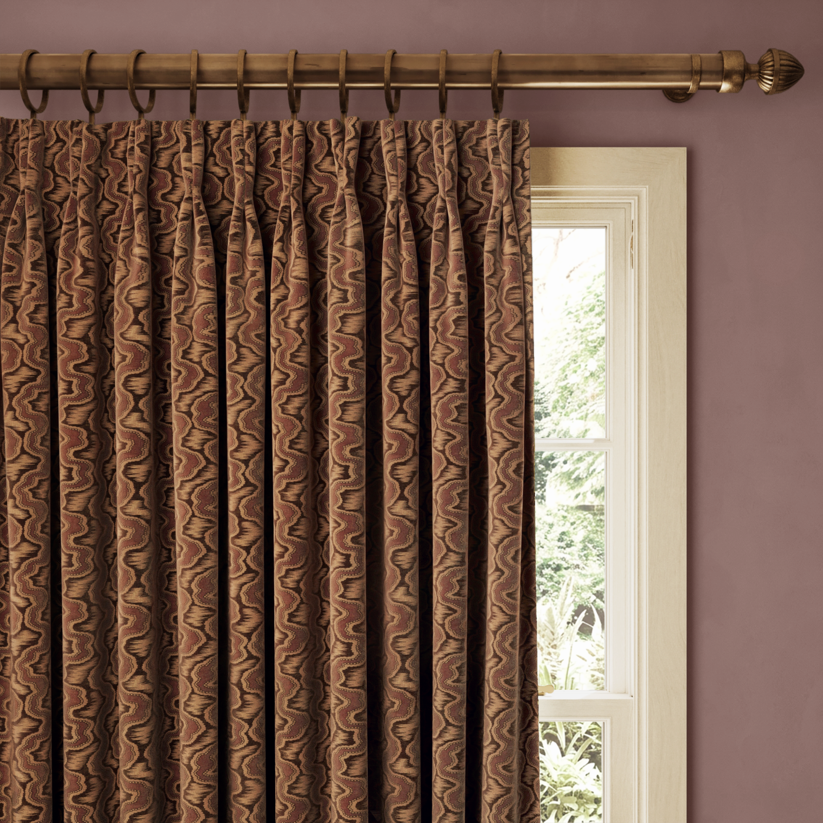 XYLEM Velvet Curtain - Cosmos
